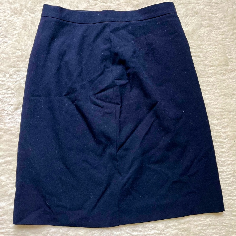 Navy blue skirt